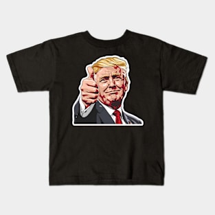 President Donald Trump 2024 Kids T-Shirt